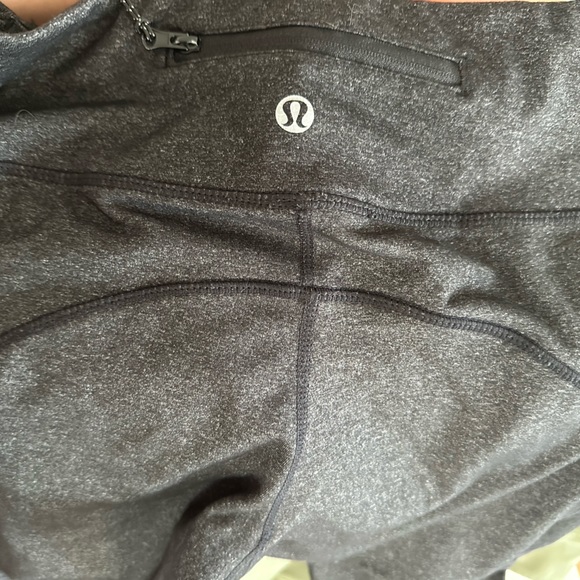 Heathered Grey Lululemon Leggings - Picture 2 of 2